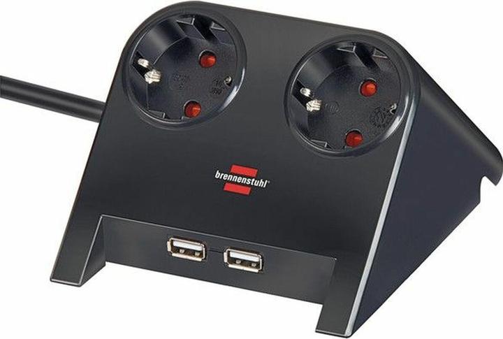 Produktbild Brennenstuhl Desktop Power USB Charger (4x, USB-A, 1.80 m)