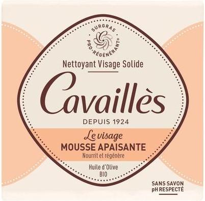 Image du produit Roge Cavailles Netto Visage Solides Apaisant (Lingettes nettoyantes pour le visage)