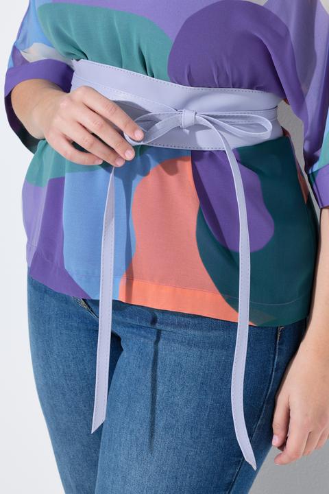 Actual product image Ulla Popken Soft Leather Tie Belt