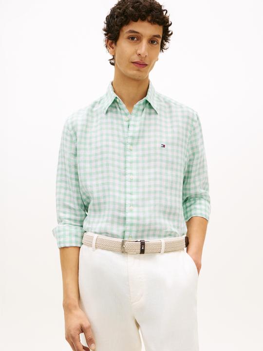 Produktbild Tommy Hilfiger Leinen-Essential-Gingham-Hemd (M)