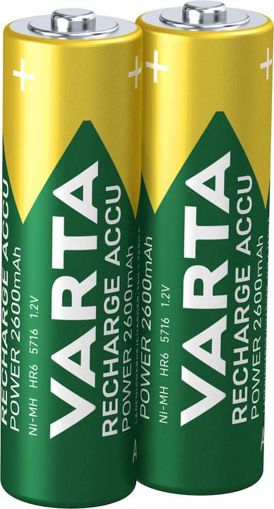 Produktbild Varta Recharge Accu Power (2 Stk., AA, 2600 mAh)
