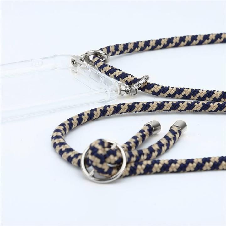 Produktbild Cadorabo TPU Handy Kette SILBER Cover