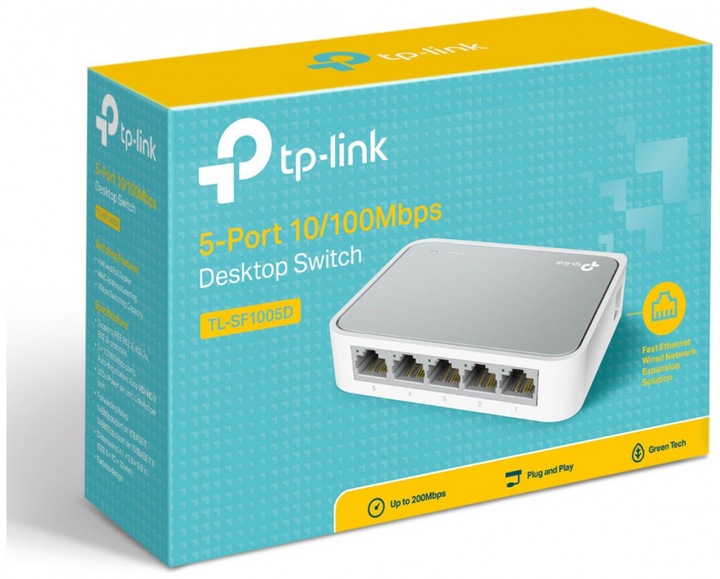 Produktbild TP-Link Tl-Sf1005d (5 Ports)