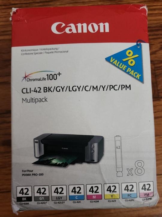 Image du produit Canon Cli-42 (C, CF, GY, LGY, M, PC, PM, Y)