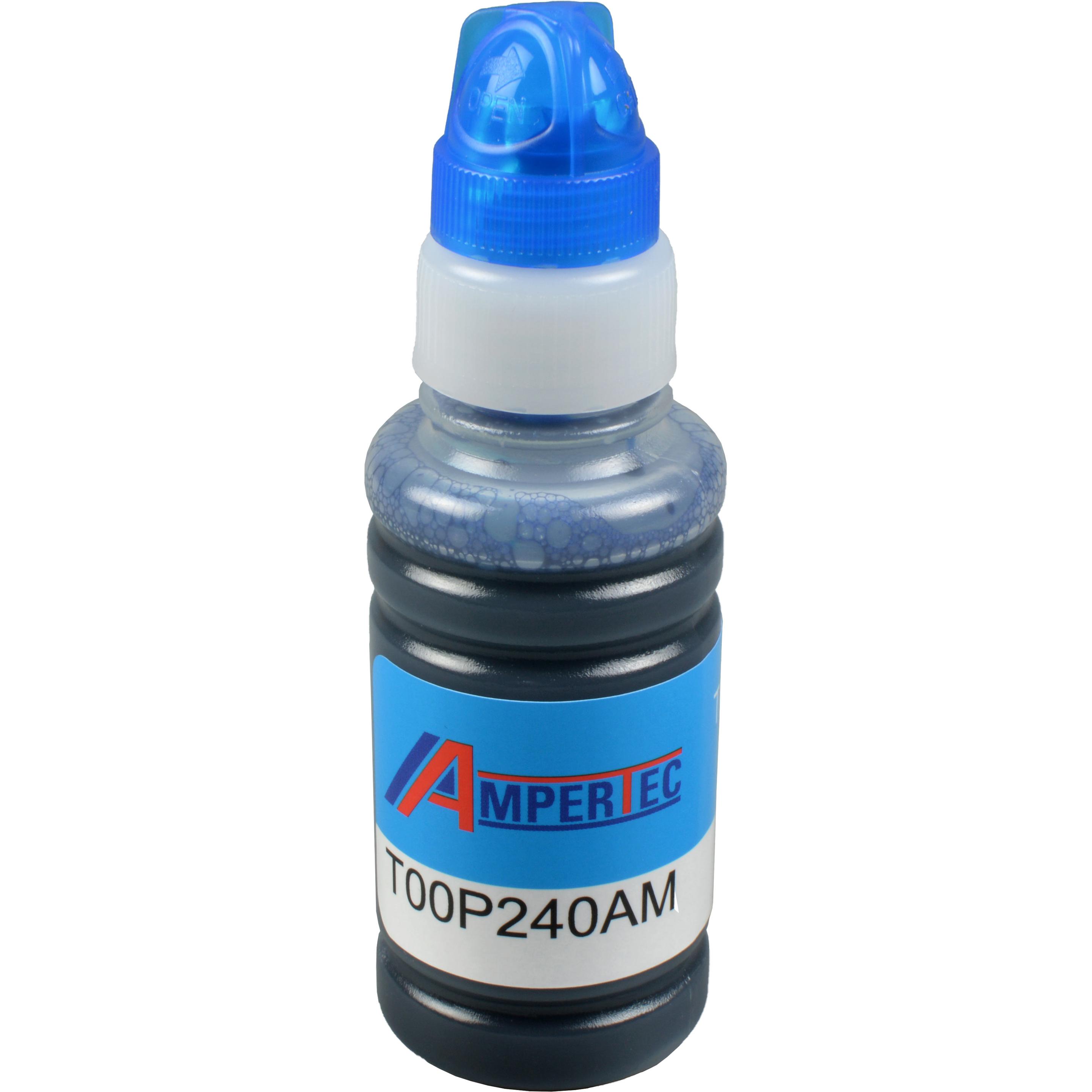 Ampertec, Druckerpatrone, Tinte ersetzt Epson C13T00P240 104 cyan (C)
