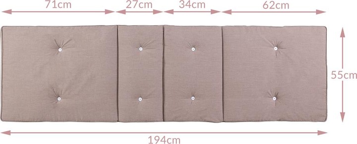 Immagine prodotto Detex Tappezzeria (194 x 55 x 5 cm)