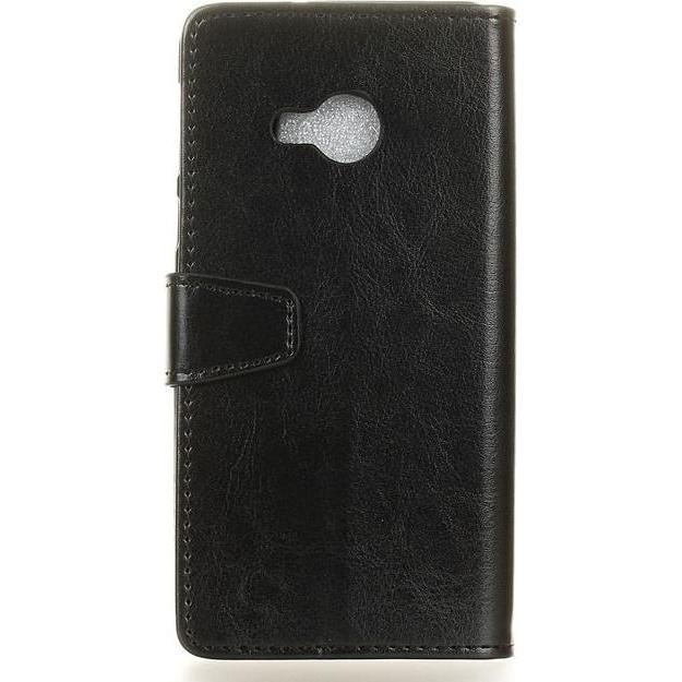 Thumbnail - MU Classic Crazy Horse Leder Bookcover Series (HTC U Play), Smartphone Hülle, Schwarz