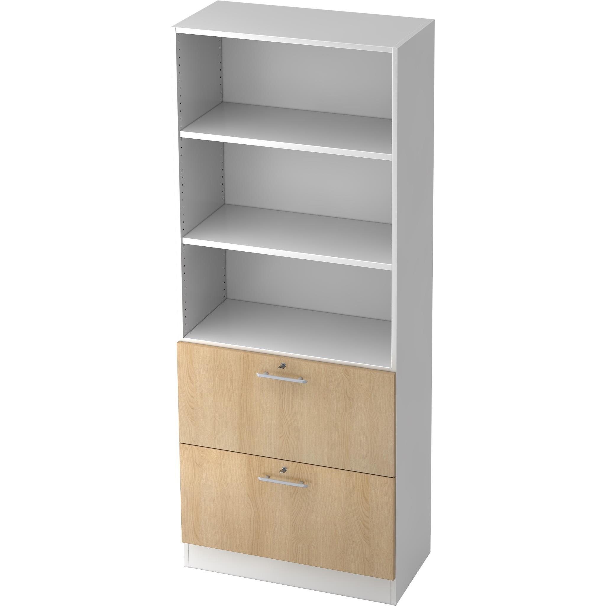 Hammerbacher, Aktenschrank, Solid (80 x 42 x 200.5 cm)