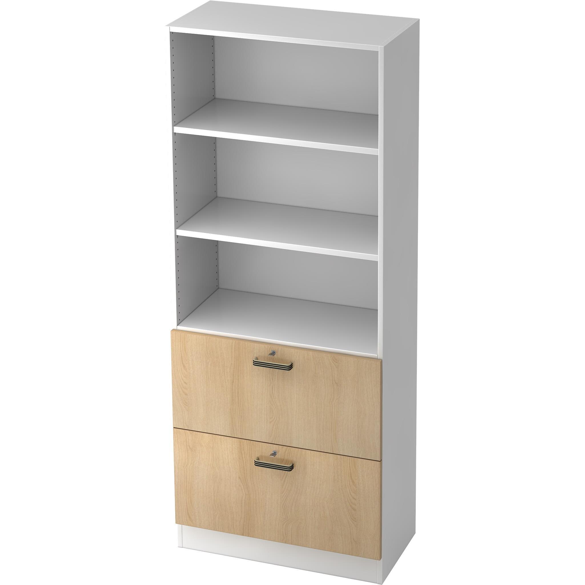 Hammerbacher, Aktenschrank, Solid (80 x 42 x 200.5 cm)