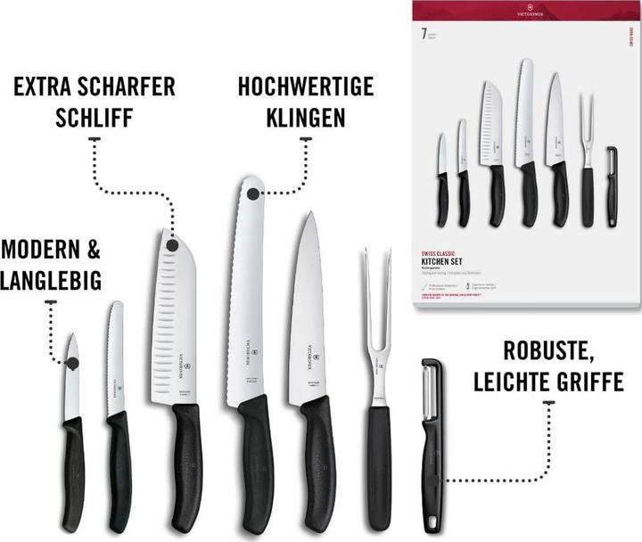 Immagine prodotto Victorinox Set di coltelli Swiss Classic (22 cm)