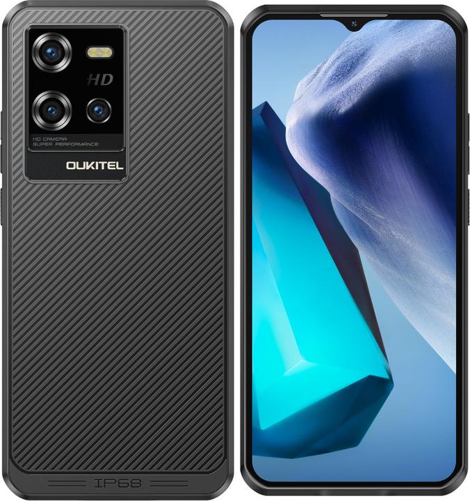 Oukitel Smartphone WP50 4/256 6500mAh DS. Black (256 GB, Black, 6.60", Dual SIM, 5G)