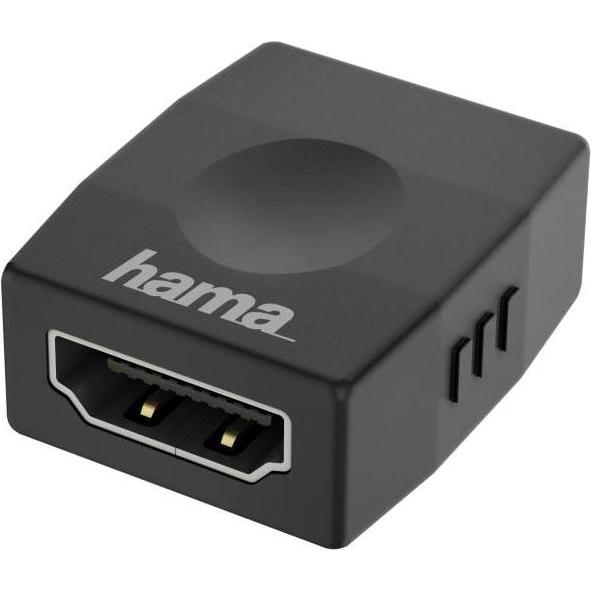 Hama HDMI Kupplung (HDMI), Data + Video Adapter, Schwarz