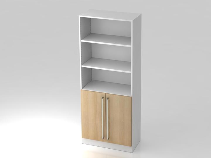 Actual product image Hammerbacher V7 Combination Cupboard with Hinged Doors (80 x 42 x 200.40 cm)