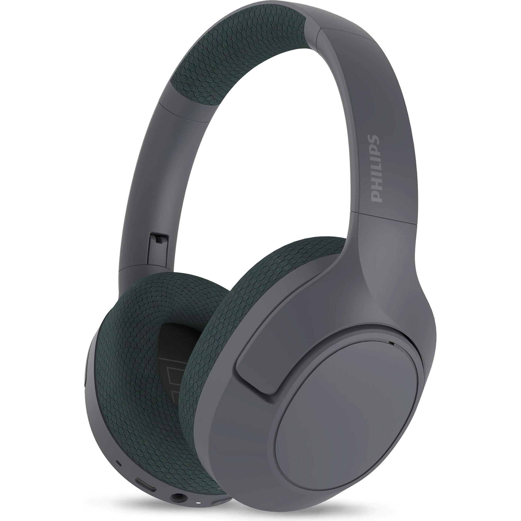 Philips TAH7508BK Noise-canceling headphones, black (Aktive Geräuschunterdrückung, 60 h, Kabellos), 