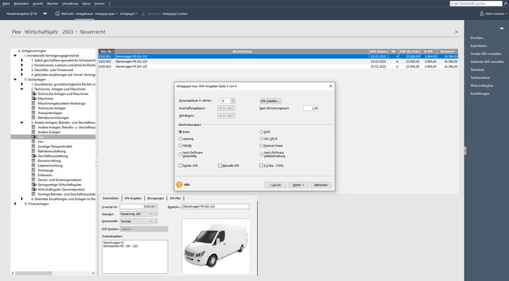 Actual product image Lexware asset management 2023 1 licence(s) (1 User, 12 months)