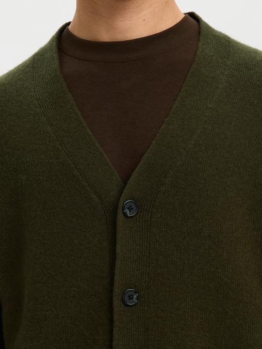 Actual product image Selected Wollmix Strickjacke (XXL)