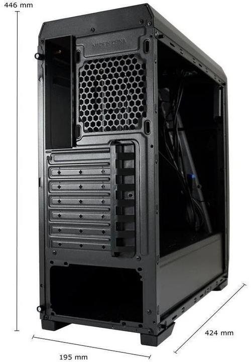 Immagine prodotto LC-Power Gaming 700B - Hexagon (mATX, Mini-ITX, ATX)