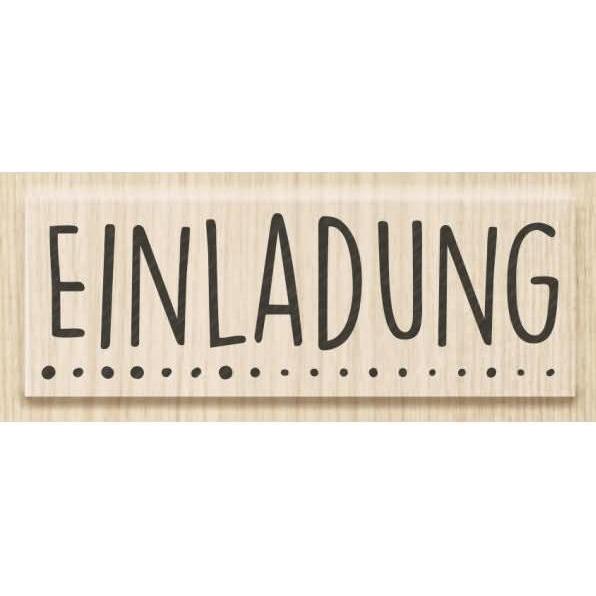 Stewo, Stempel, Tampon à motif - Einladung