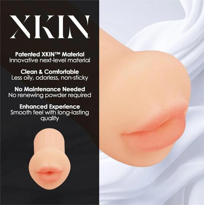 Produktbild Xkin Raw - The Grip - TPE Small Masturbator - 137g - Flesh