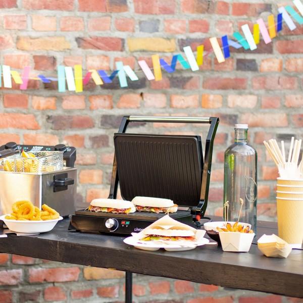 Image du produit Livoo Fleisch- und Panini-Grill (Prise UE)