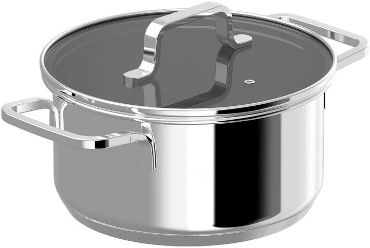 BergHoff Kookpot met deksel 18 cm (Steelpan, Roestvrij staal, 18 x 13.70 cm)