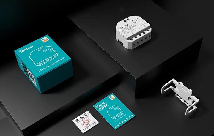 Produktbild Sonoff WiFi-Rolladenaktor DUALR3Lite (Rolladenaktor)