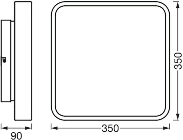 Actual product image Ledvance Smart+ Orbis Ceiling (2400 lm)