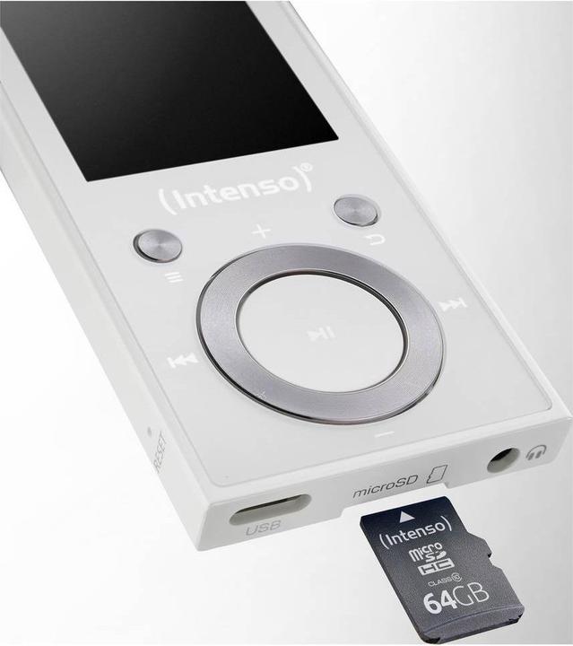 Actual product image Intenso MP3 Videoplayer 1,8" Video Scooter BT 64GB White (64 GB)