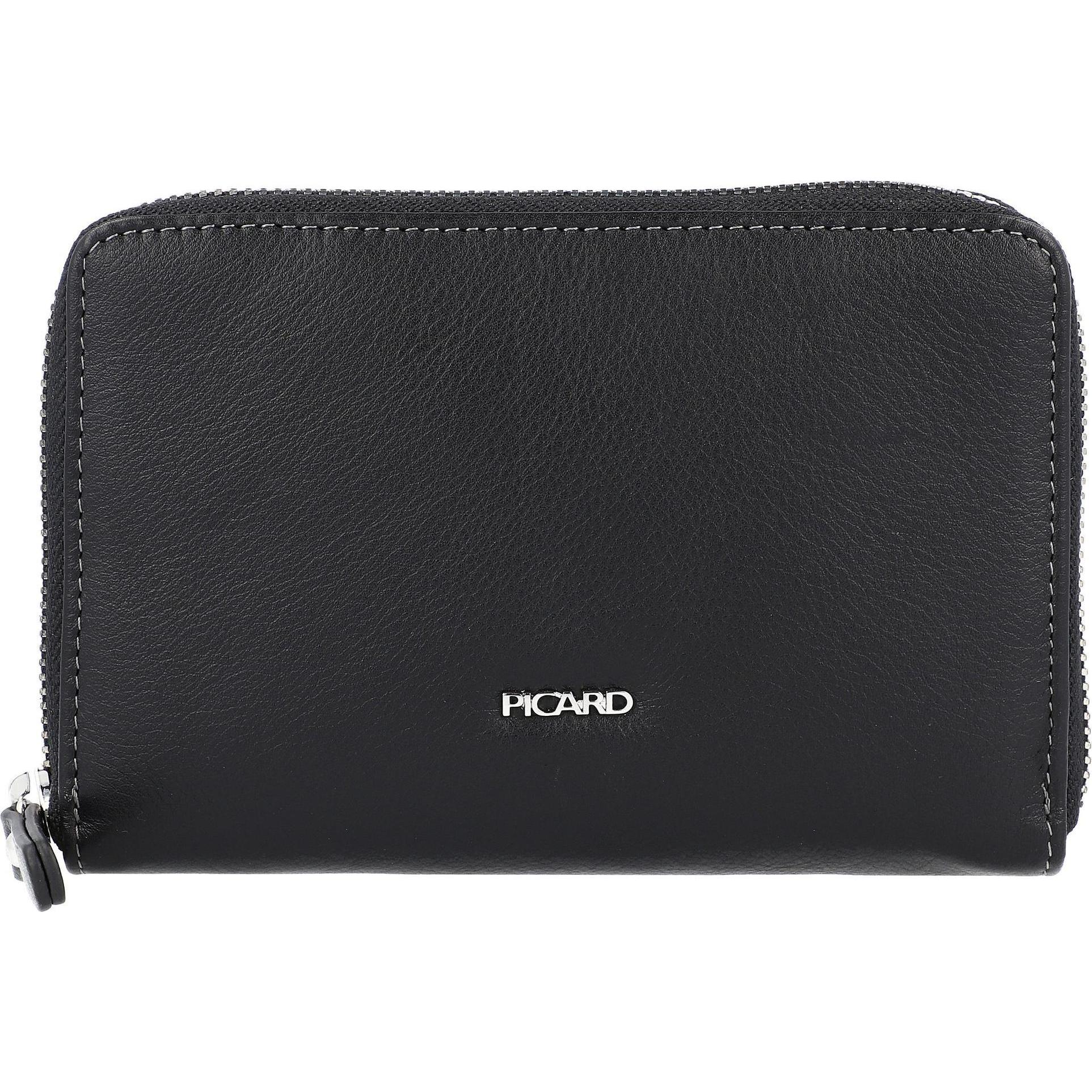 Picard, Damen, Portemonnaie, Portemonnaie Ladysafe, Schwarz
