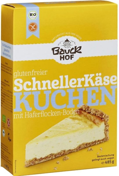 Actual product image Bauckhof Quick Cheesecake Baking Mix Organic (485 g)