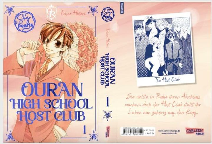 Immagine prodotto Ouran High School Host Club Pearls 1 (Tedesco, Bisco Hatori, 2024)