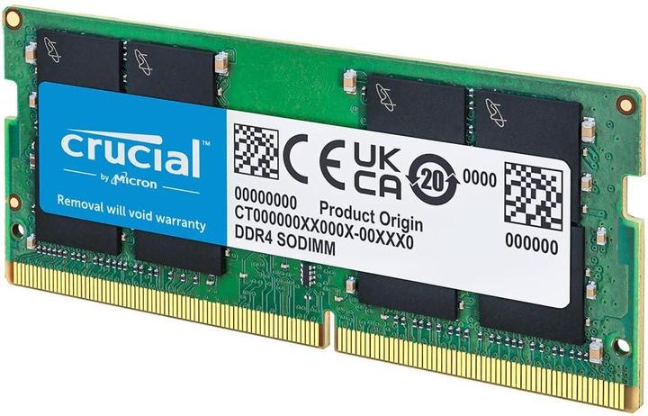 Immagine prodotto Crucial Laptop Memory (1 x 16GB, 3200 MHz, DDR4-RAM, SO-DIMM)
