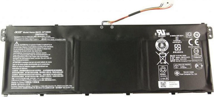 Produktbild Acer Original Akku für Aspire A315-23 (1 Zellen, 3830 mAh)