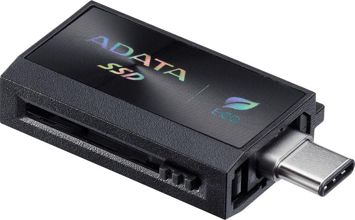 Actual product image Adata SSD 512GB External SC730 U3.2 Gen2 Black (0.51 TB)