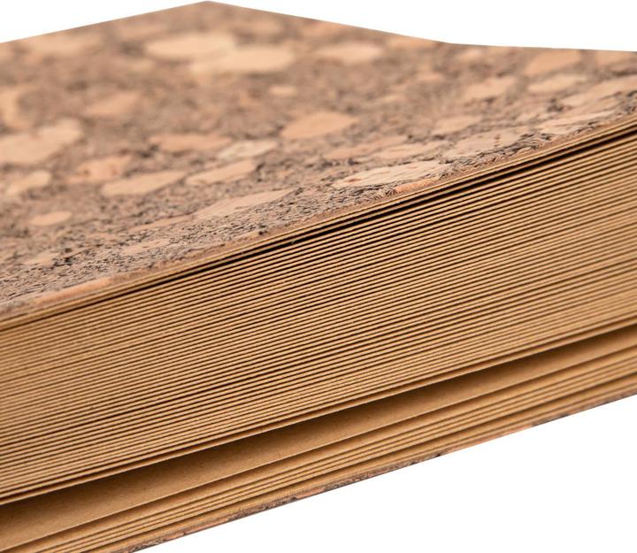 Produktbild Idena Notizbuch Kork blanko 192 Blatt 20x14cm (14 x 20 cm, Blanko, Harter Einband)