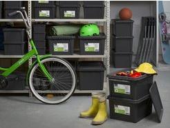 Actual product image Smartstore Storage box RECYCLED 15, 14 litres, taupe (30 x 40 x 18 cm, 14 l)