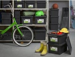 Produktbild Smartstore Aufbewahrungsbox RECYCLED 15, 14 Liter, taupe (30 x 40 x 18 cm, 14 l)