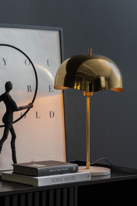 Actual product image Leitmotiv Table Lamp Waved Dome (E27)