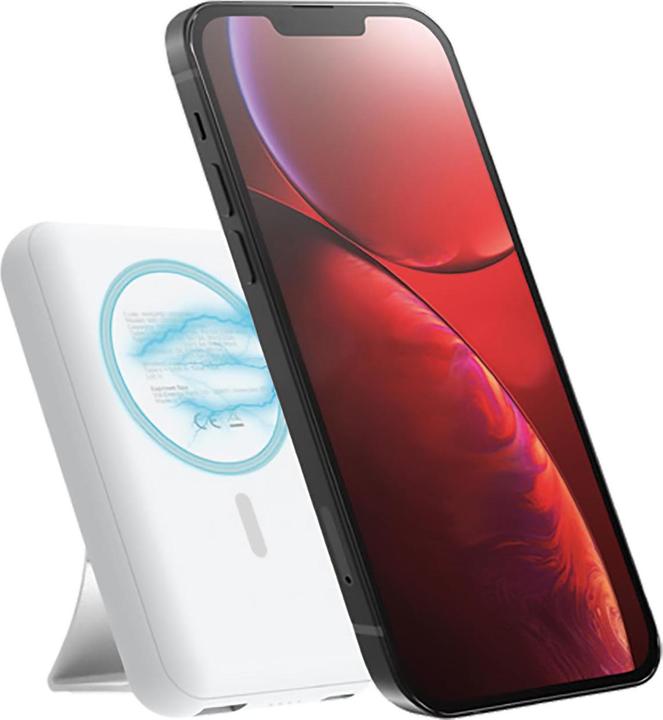 Image du produit Celly MAGPB10000WH Banque d'alimentation Chargement sans fil Blanc (10000 mAh, 15 W, 37 Wh)