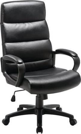 Niceday Fauteuil de direction Malaga Similicuir Noir