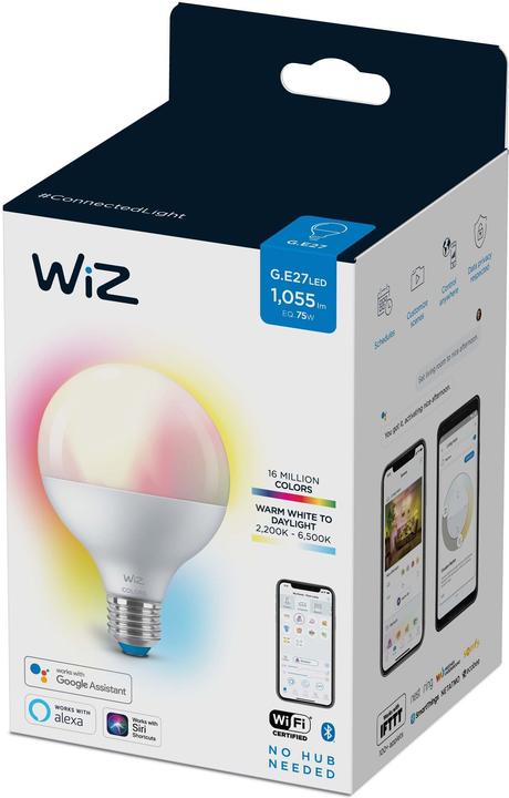 Produktbild WiZ Tunable White & Color (E27, 1055 lm, 1x)