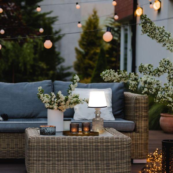 Image du produit REV LED Flaschenleuchte mit Akku Lamprusco Flame warmweiss (130 lm)