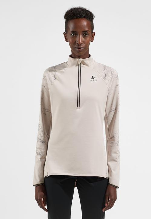 Actual product image Odlo Mid layer 1/2 zip ZEROWEIGHT CERAMIWARM (XL)