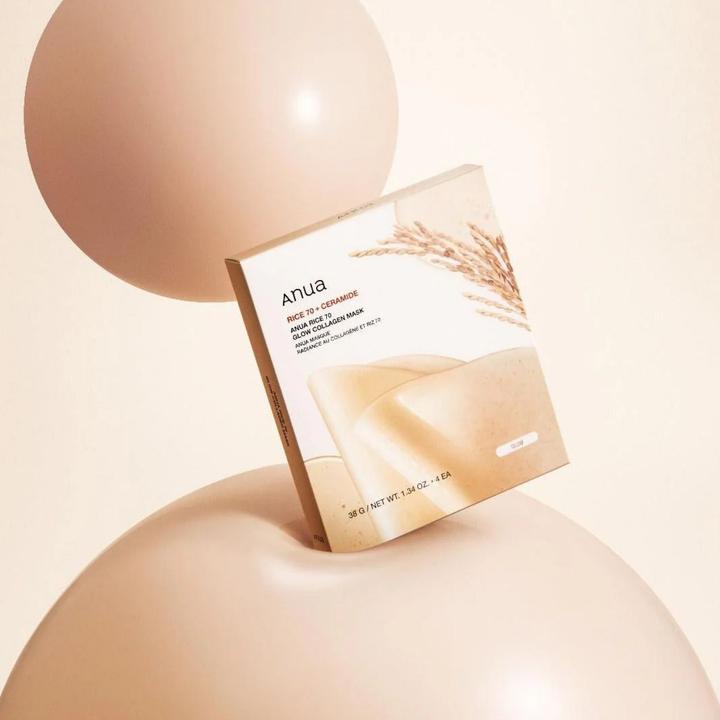 Immagine prodotto Anua Rice 70 Glow Collagen Mask - 1 pcs (38 g)