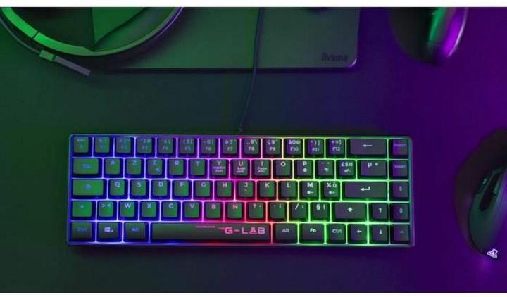 Actual product image The G-Lab Keyz Hydrogen Noir - RBG/ Filaire (FR, Cable)