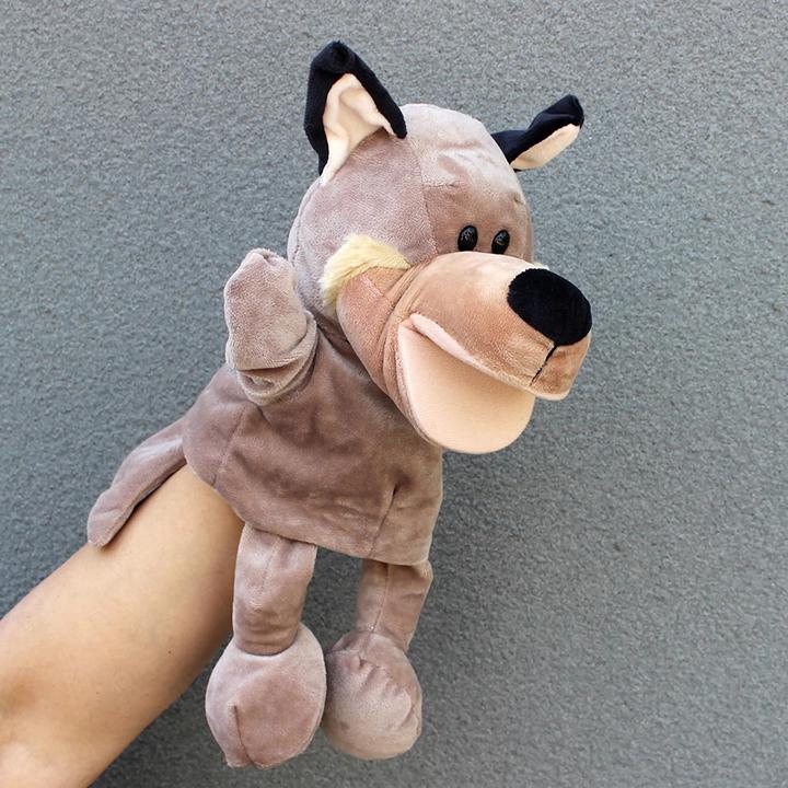Produktbild Lomtrats Tier-Handpuppe Wolf