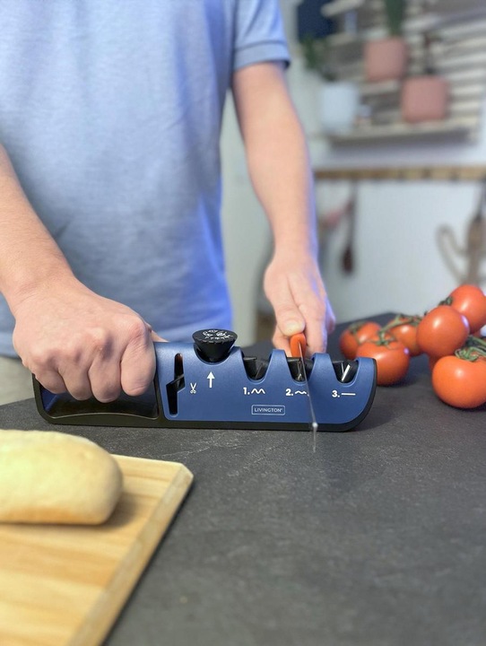 Actual product image Livington Knife sharpener