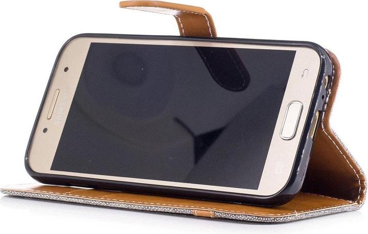 Produktbild König Design Hülle Handy Schutz für Samsung Galaxy A3 (2017) Case Cover Tasche Wallet Etui (Samsung Galaxy A3 (2017))