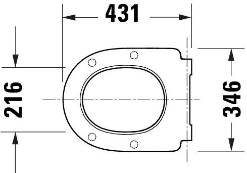 Nährwerte und Zutaten Duravit Universal WC Sitz Sortiment WC-Sitz