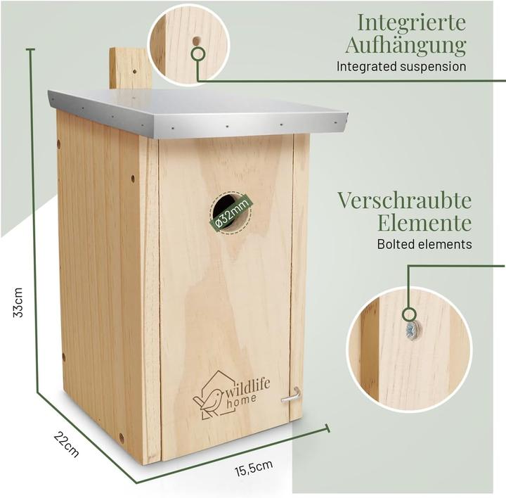 Immagine prodotto Wildlife home Nistkasten
